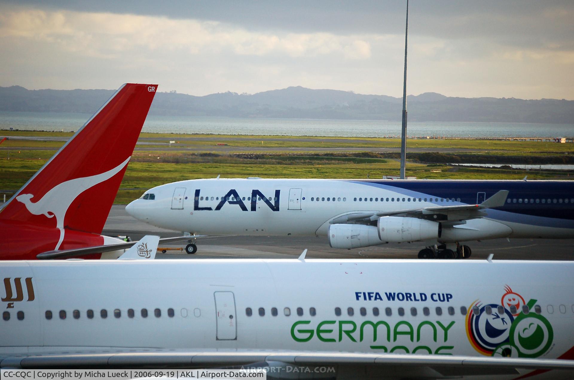 CC-CQC, 2000 Airbus A340-313X C/N 363, LAN Chile, Qantas, and Emirates
