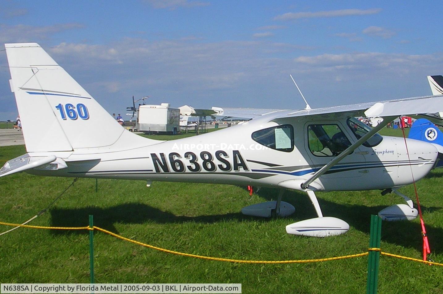 N638SA, 2005 Symphony SA-160 C/N S-0001, Symphony