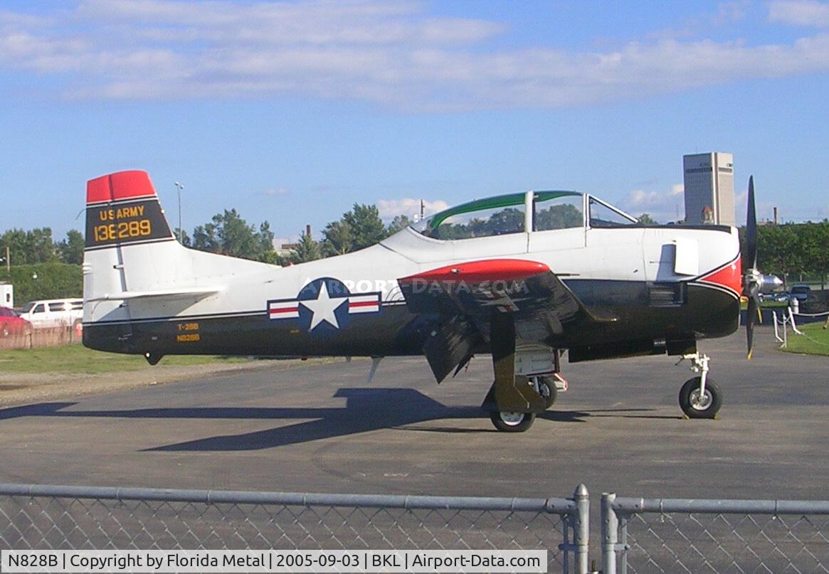 N828B, 1956 North American T-28B Trojan C/N 200-360, T-28