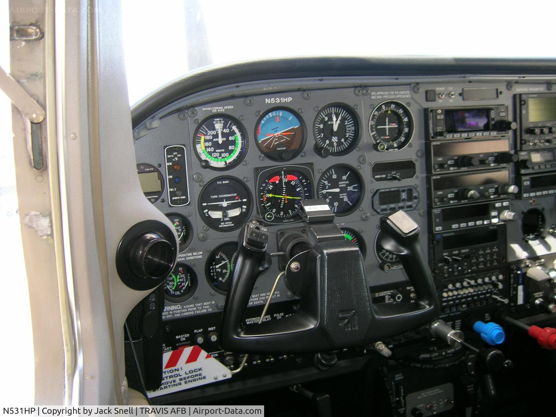 N531HP, 2001 Cessna T206H Turbo Stationair C/N T20608250, Taken at the 2005 Travis Air Show
