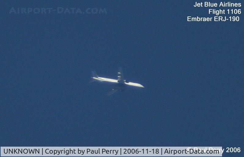 UNKNOWN, Contrails Various C/N Unknown, En Route from RDU to JFK