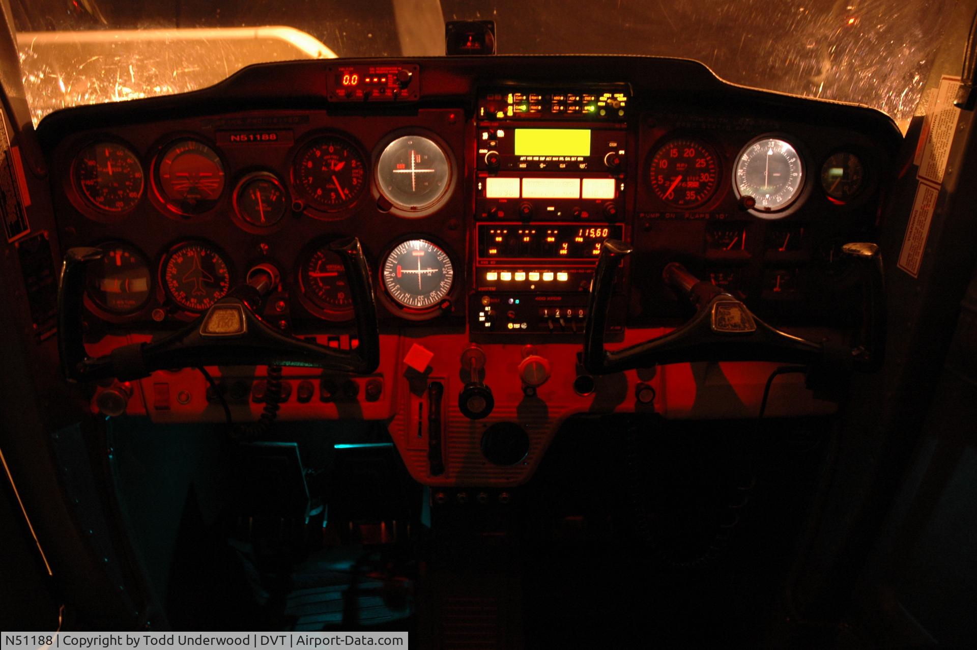 N51188, 1968 Cessna 150J C/N 15069827, N51188 Interior
