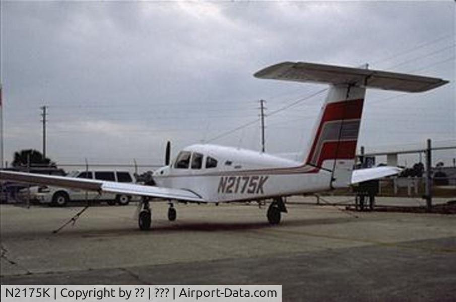 N2175K, 1978 Piper PA-28RT-201T Arrow IV C/N 28R-7931028, Old Photo of 2175K from Florida