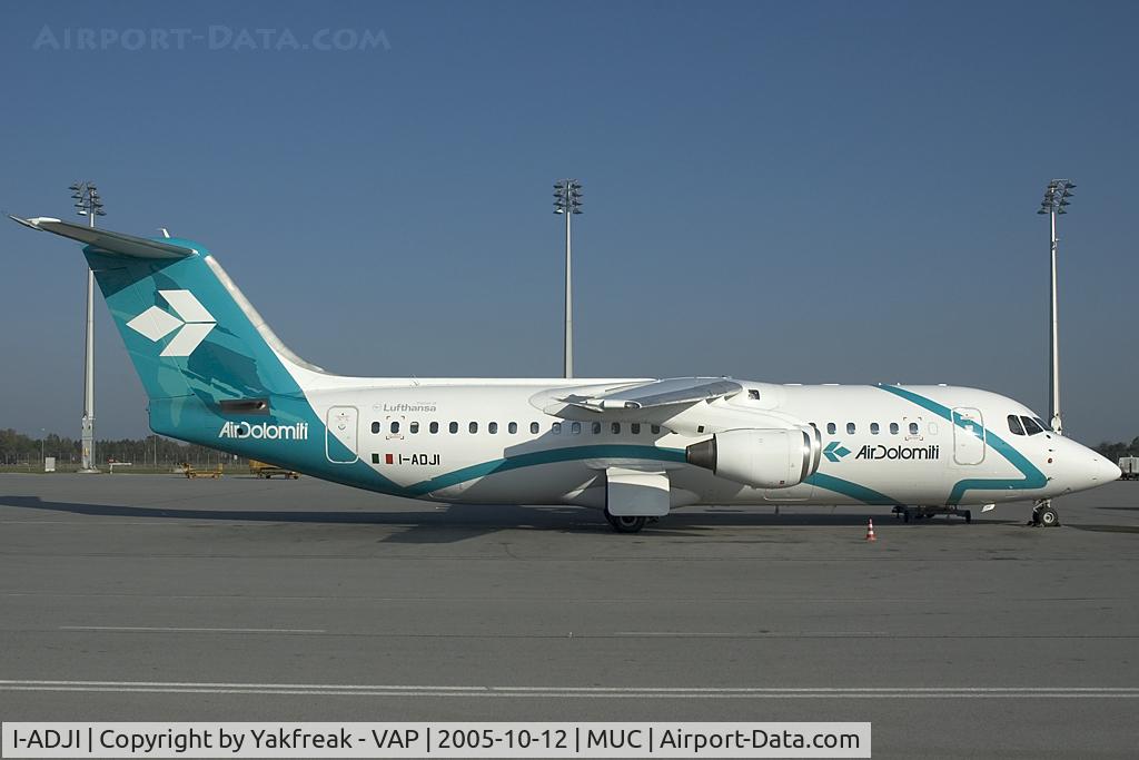 I-ADJI, 1989 British Aerospace BAe.146-300 C/N E3149, Air Dolomiti Bae146