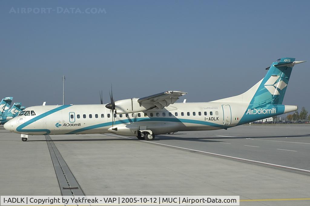 I-ADLK, 2004 ATR 72-212A C/N 706, Air Dolomiti ATR72