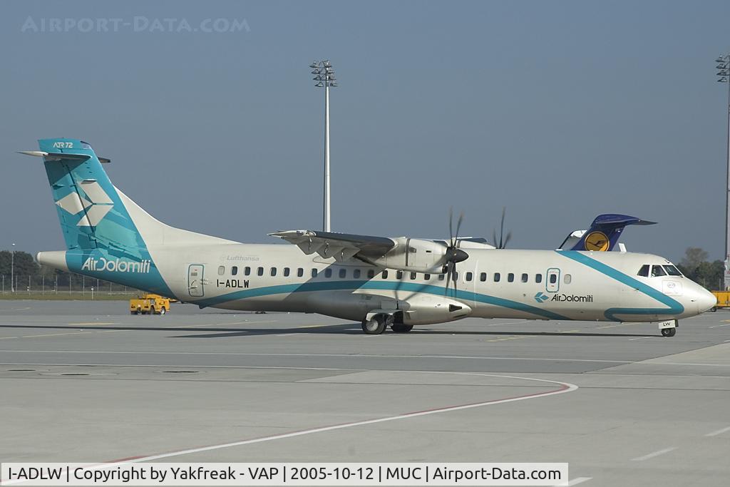 I-ADLW, 2004 ATR 72-212A C/N 707, Air Dolomiti ATR72