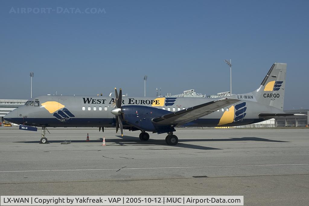 LX-WAN, 1989 British Aerospace ATP C/N 2020, Westair Europe Bae ATP