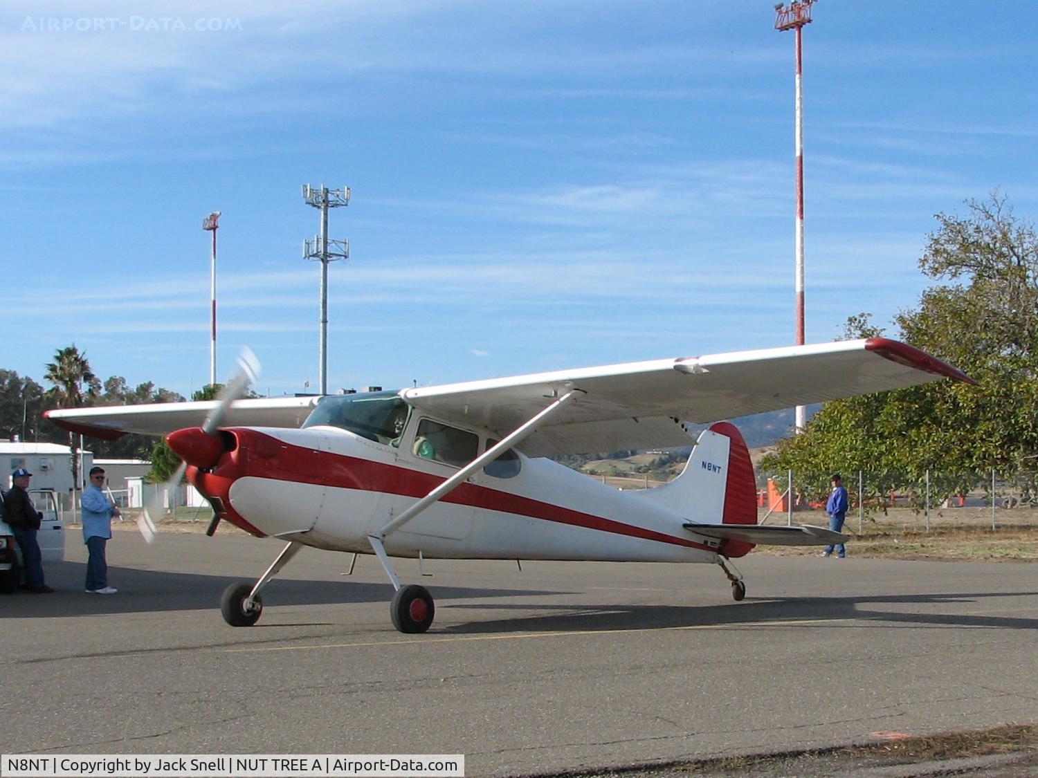 N8NT, 1953 Cessna 170B C/N 25841, Taken at the Nut Tree Airport in Vacaville, Ca.