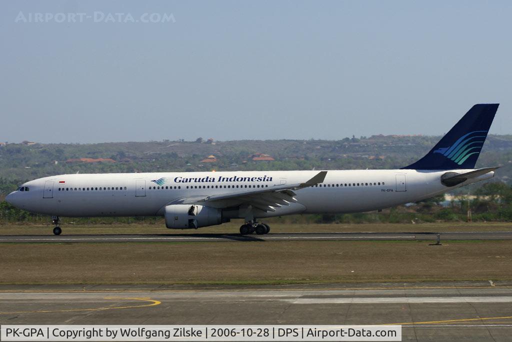 PK-GPA, 1996 Airbus A330-341 C/N 138, visitor
