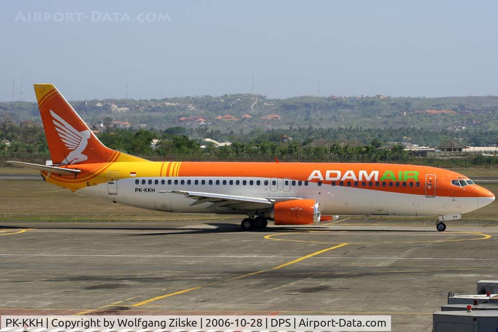 PK-KKH, 1988 Boeing 737-4Q8 C/N 24069, visitor