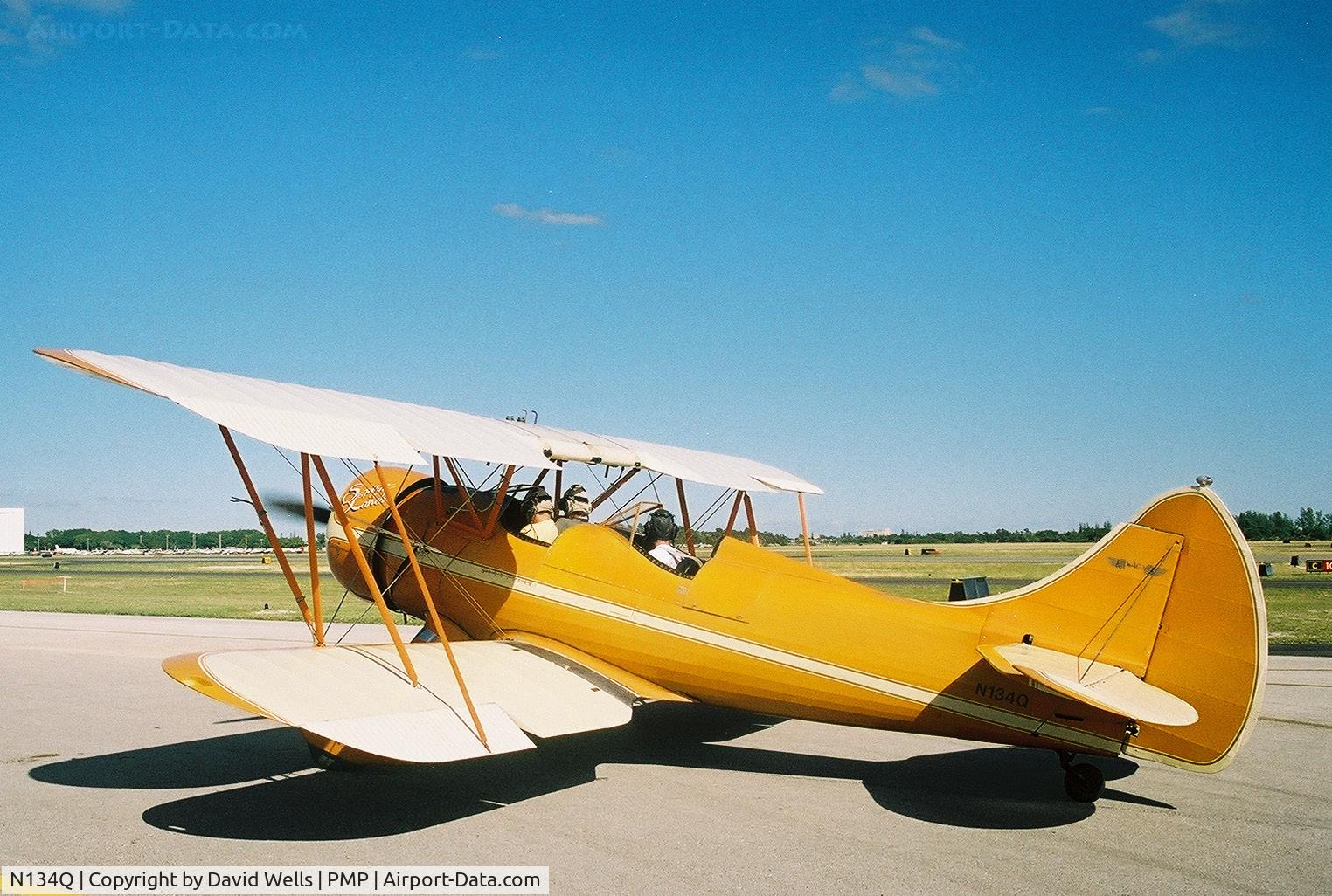 N134Q, 1940 Waco UPF-7 C/N 5484, 2004 Pompano Beach Air Show