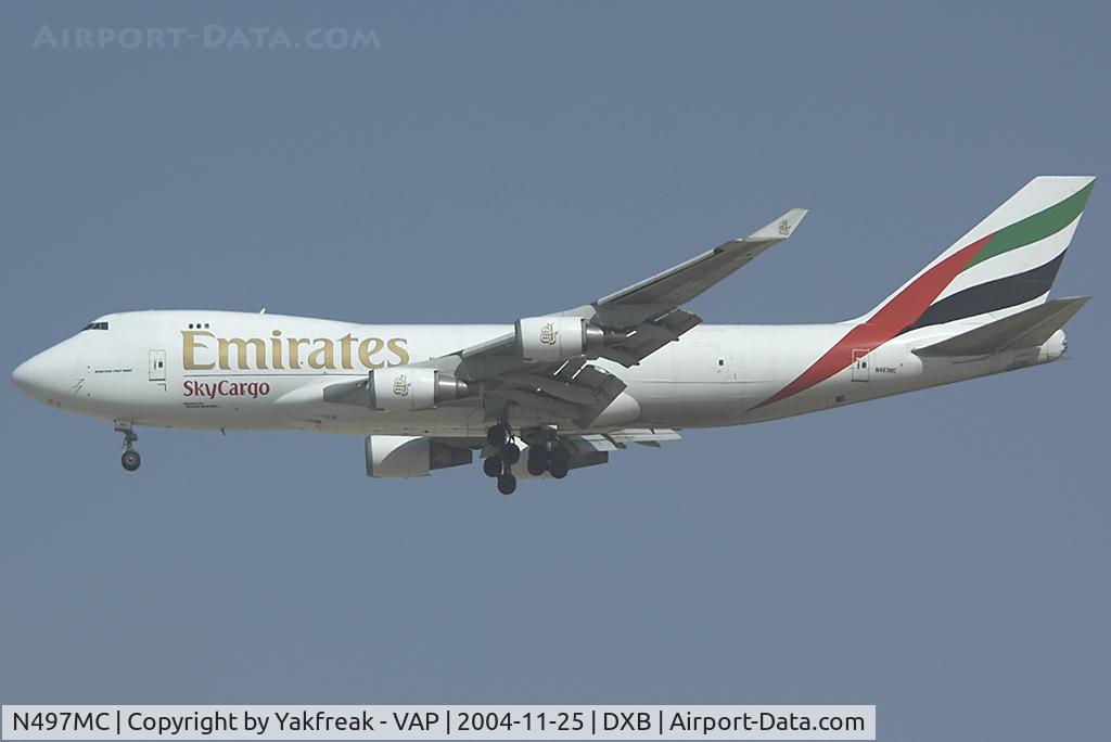 N497MC, 1999 Boeing 747-47UF C/N 29258, Emirates Boeing 747-400F