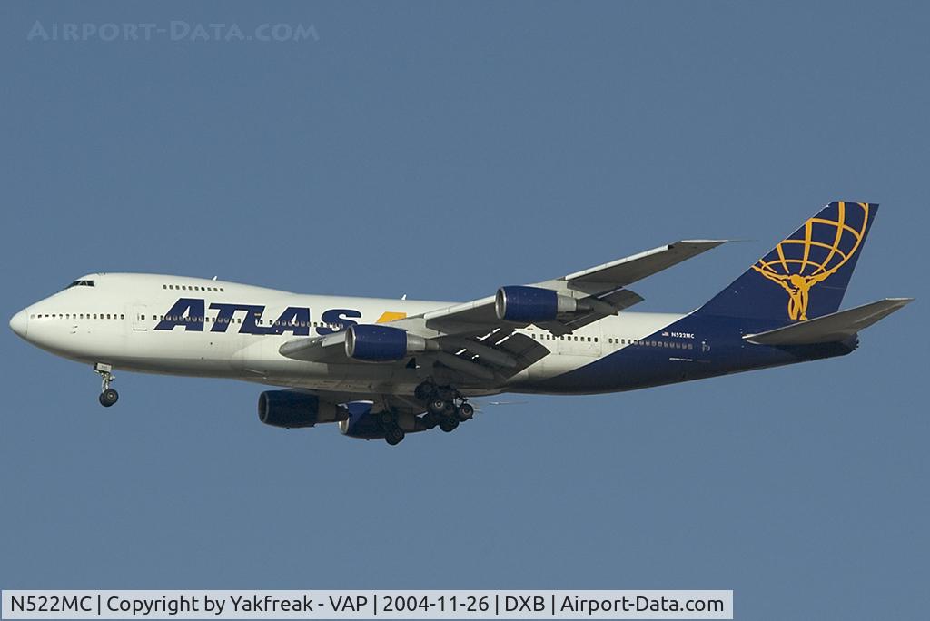 N522MC, 1979 Boeing 747-2D7B C/N 21783, Atlas Air Boeing 747-200F