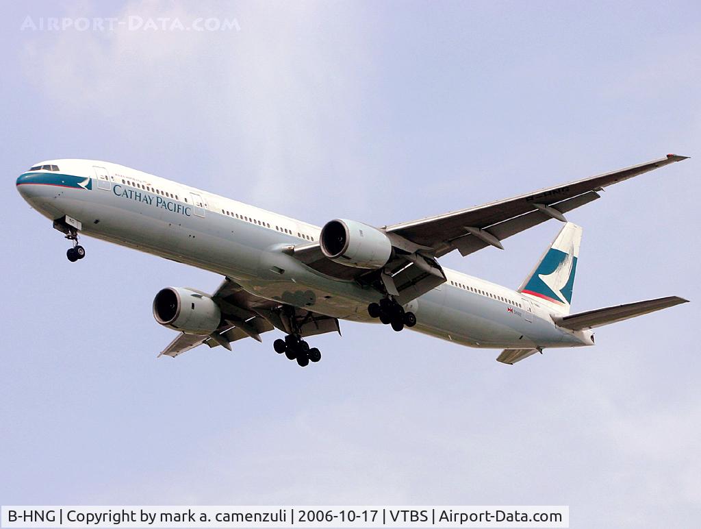 B-HNG, 1997 Boeing 777-367 C/N 27505, B.777