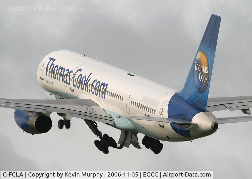 G-FCLA, 1997 Boeing 757-28A C/N 27621, TCX rear end.