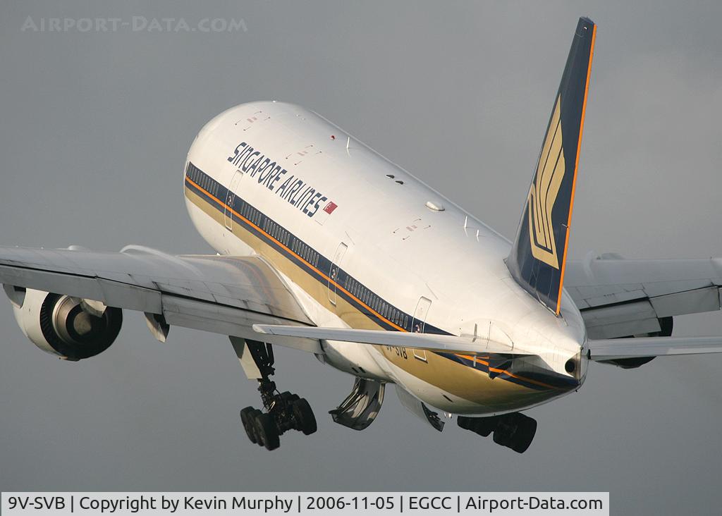 9V-SVB, 2001 Boeing 777-212/ER C/N 28525, Singa 777 off 24L.