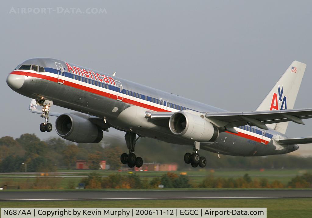 N687AA, 1993 Boeing 757-223 C/N 25695, AA 757