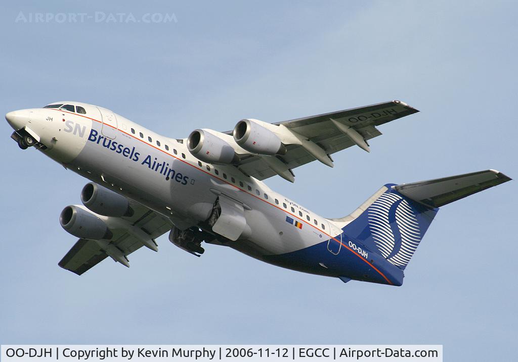 OO-DJH, 1990 British Aerospace BAe.146-200 C/N E2172, SN 146