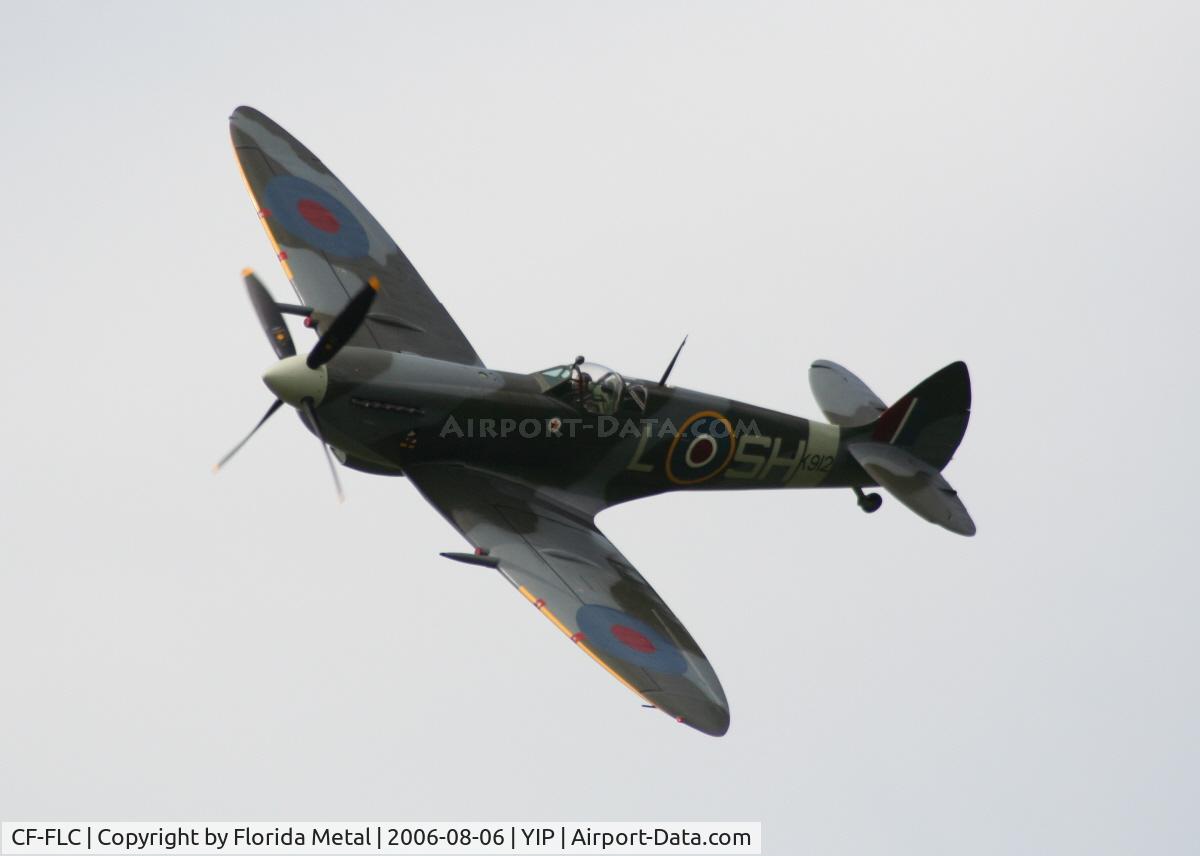 CF-FLC, 1942 Supermarine 361 Spitfire LF.IXc C/N CBAF.IX.8185, Spitfire