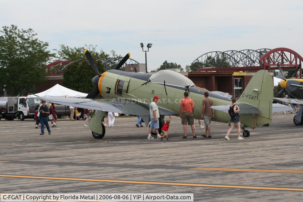 C-FGAT, 1957 Hawker Sea Fury T.20S C/N 41H/623282, Sea Fury