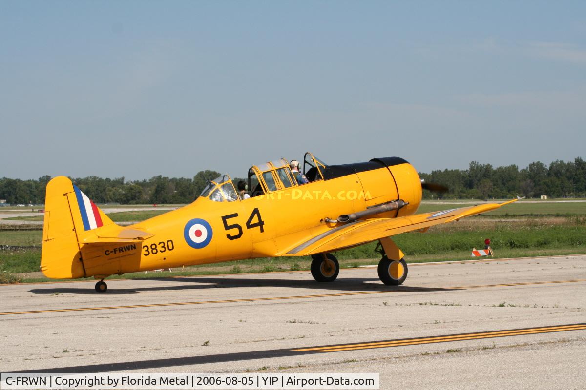 C-FRWN, 1942 Noorduyn AT-16 Harvard II C/N 81-4097, Harvard