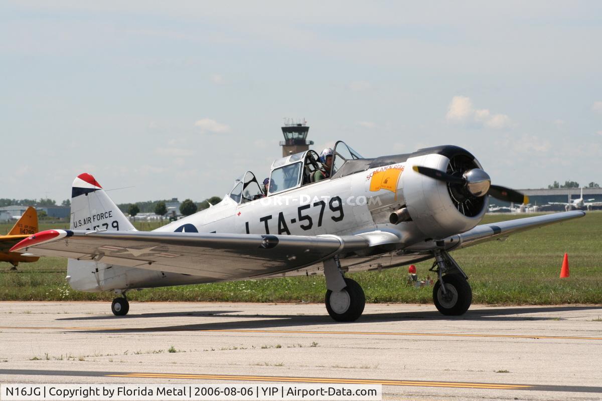 N16JG, 1942 North American AT-6C Texan C/N 88-11731, T-6