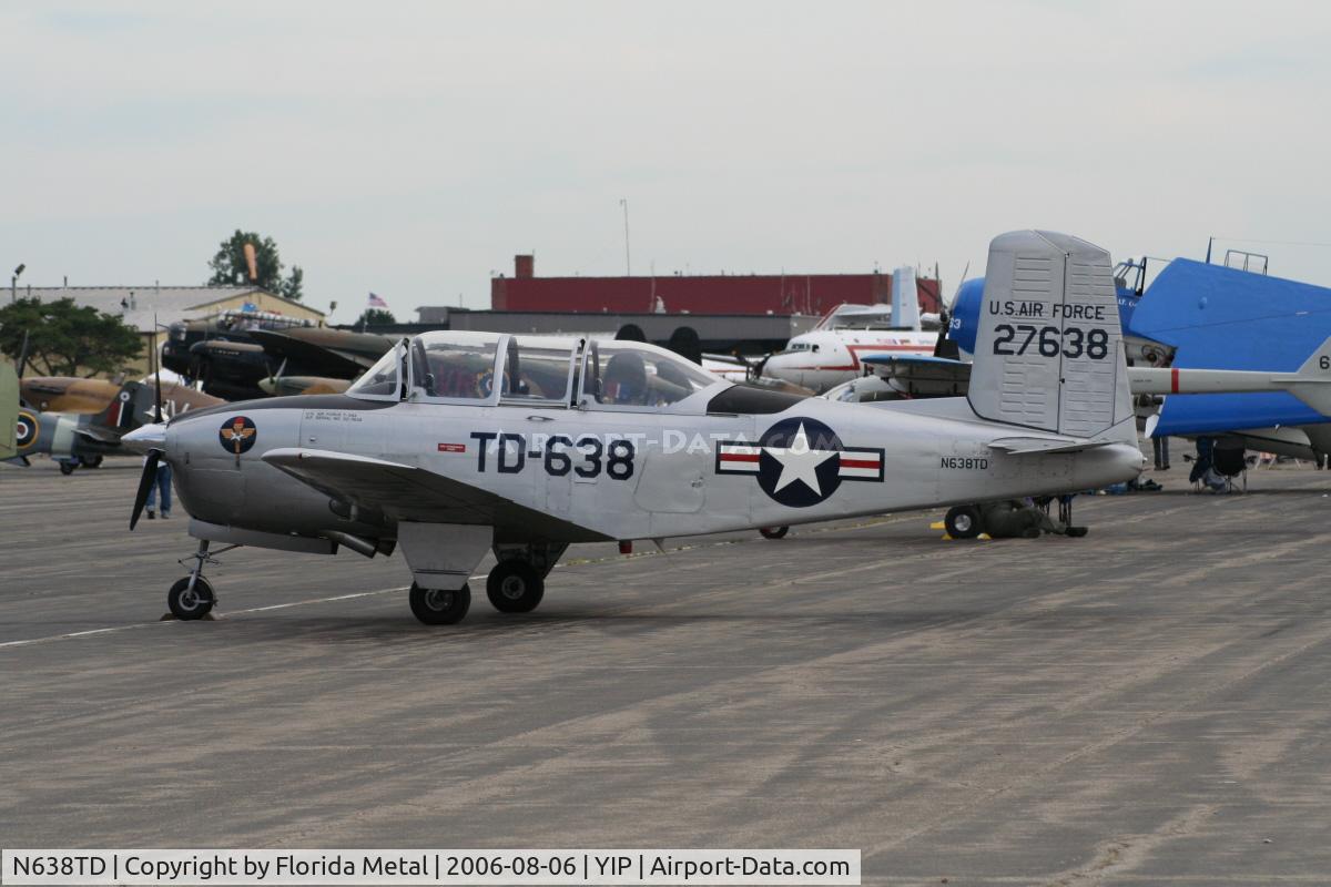 N638TD, 1953 Beech T-34A (A45) Mentor Mentor C/N G-286, T-34