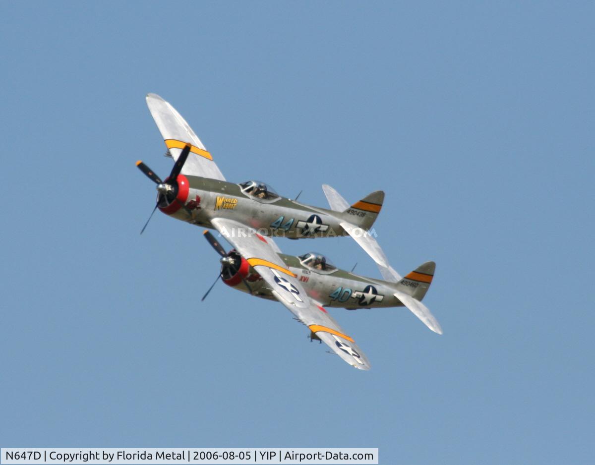 N647D, 1944 Republic P-47D Thunderbolt C/N 8955583, Twin Thunderbolt???