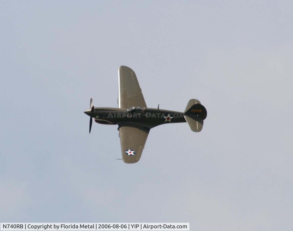 N740RB, 1944 Curtiss P-40N Warhawk C/N 33108, P-40