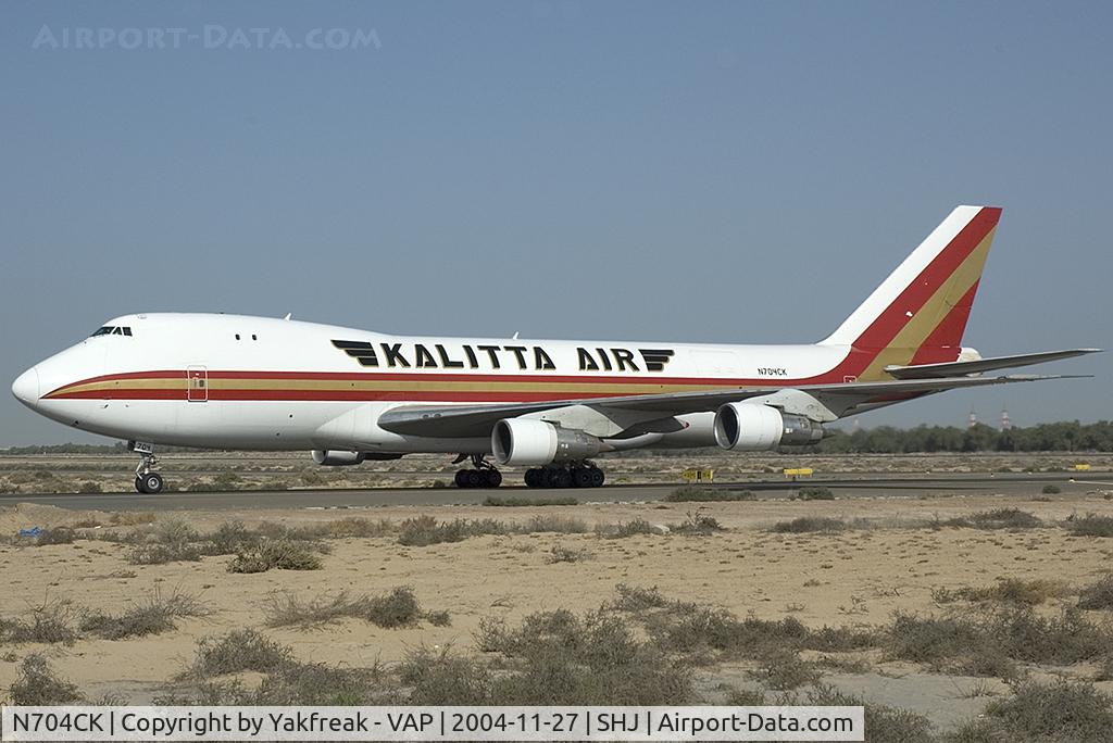 N704CK, 1980 Boeing 747-209F C/N 22299, Kalitta Air Beoing 747-200