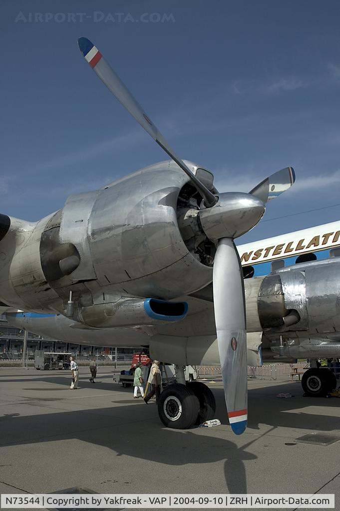 N73544, 1955 Lockheed C-121C Super Constellation (L-1049F) C/N 1049F-4175, Super Constellation Flyers L1049