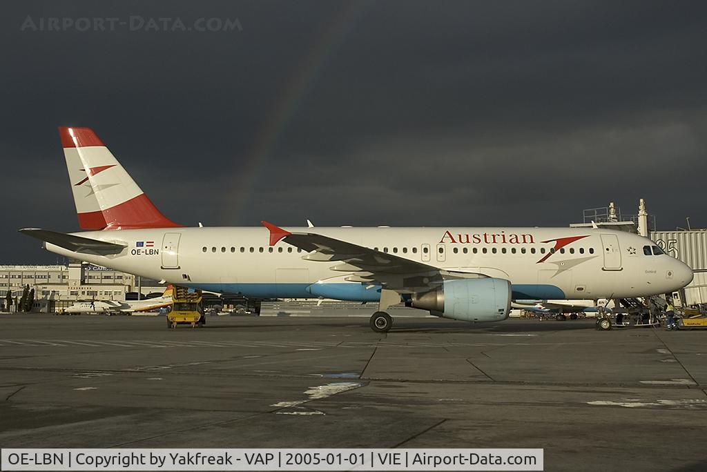 OE-LBN, 1997 Airbus A320-214 C/N 768, Austrian Airlines Airbus 320