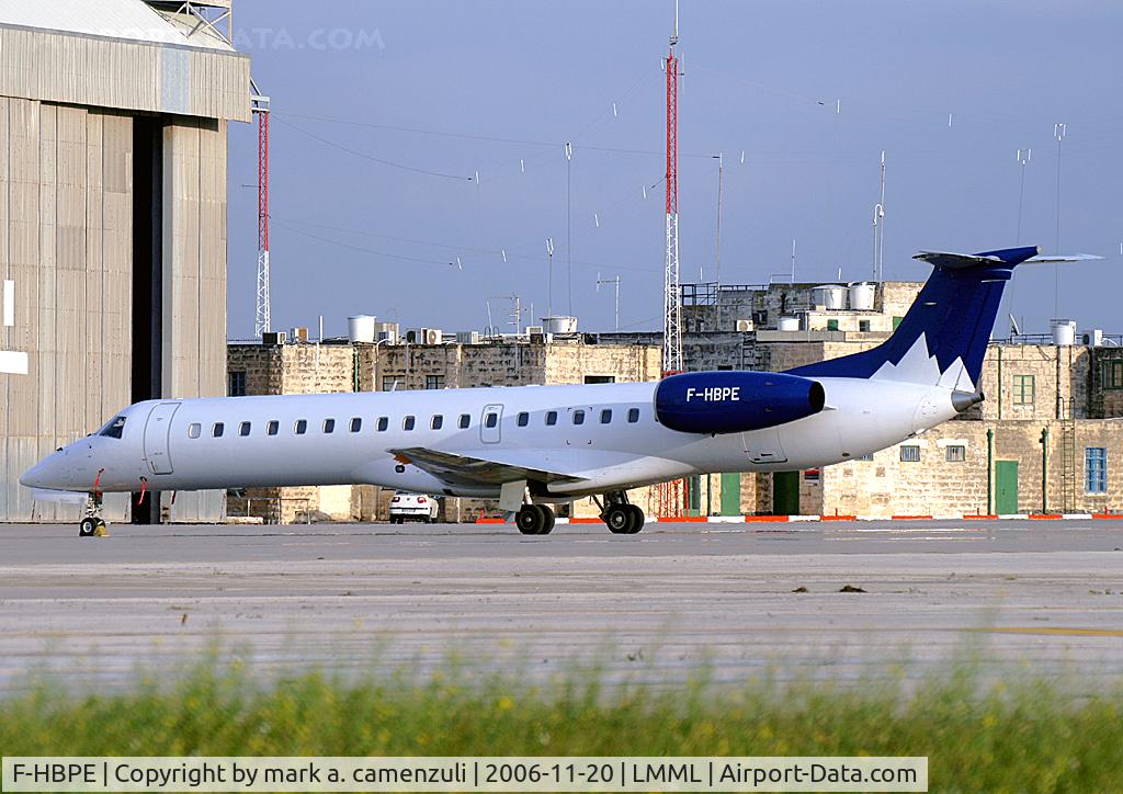 F-HBPE, 1998 Embraer ERJ-145LR (EMB-145LR) C/N 145106, EMB.145