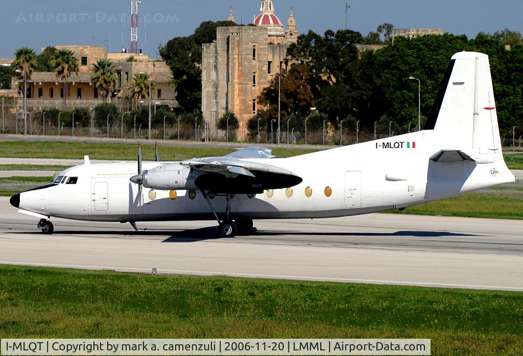 I-MLQT, 1966 Fokker F.27-400 Friendship C/N 10295, FOKKER F.27