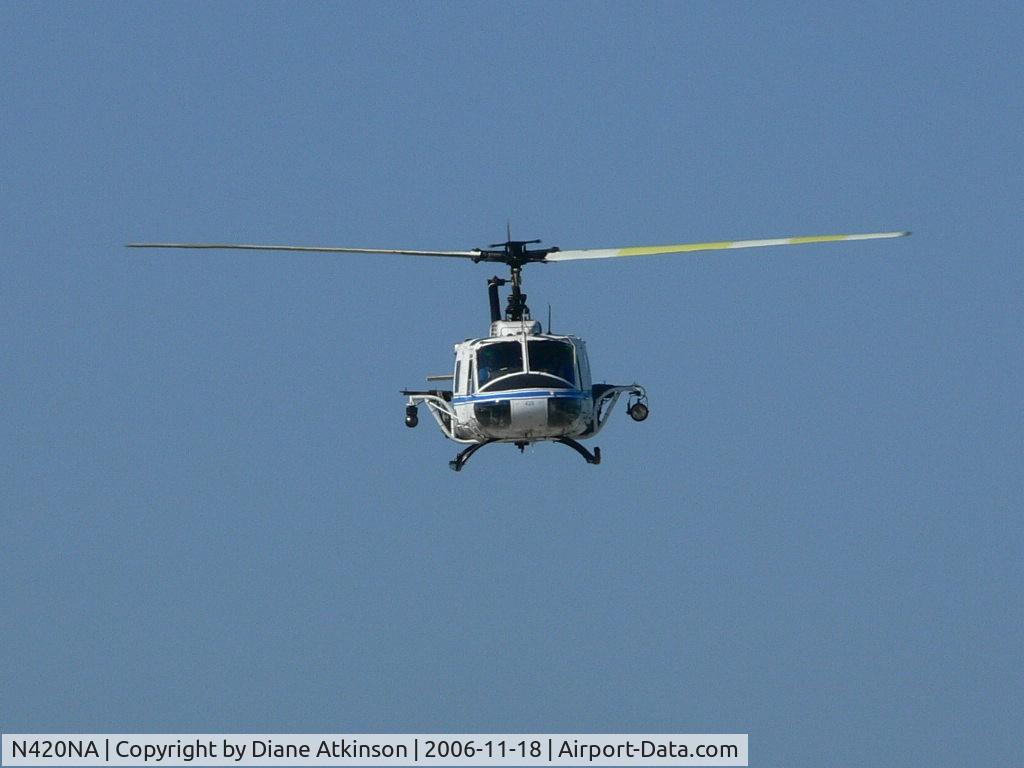 N420NA, Bell UH-1H C/N 65-10104, Taken Saturday 11/18/06 Playalinda Beach