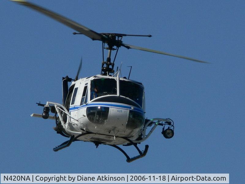 N420NA, Bell UH-1H C/N 65-10104, Taken Saturday 11/18/06 Playalinda Beach