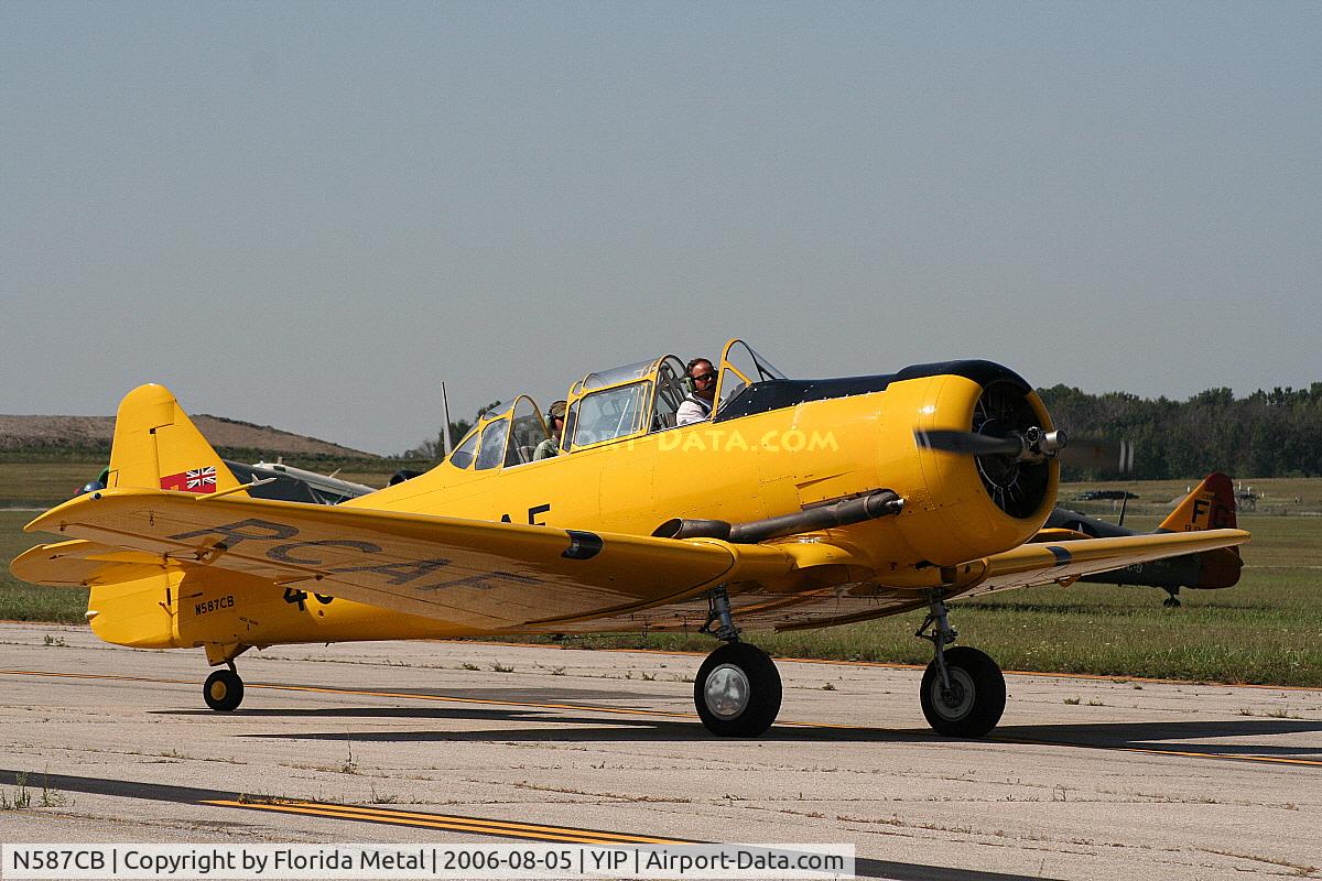 N587CB, 1991 Canadian Car & Foundry Harvard MK IV C/N CCF4-407, Harvard