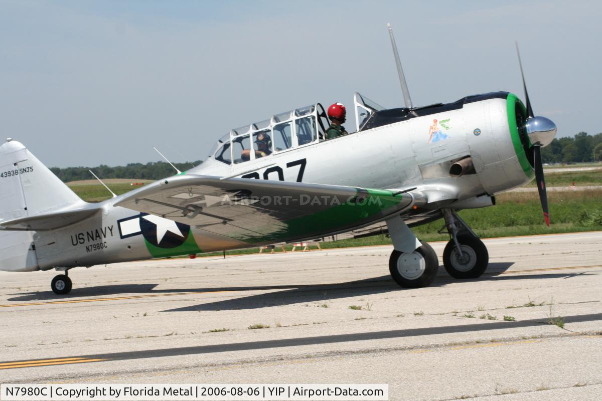 N7980C, 1943 North American SNJ-5 Texan Texan C/N 43938, SNJ-5