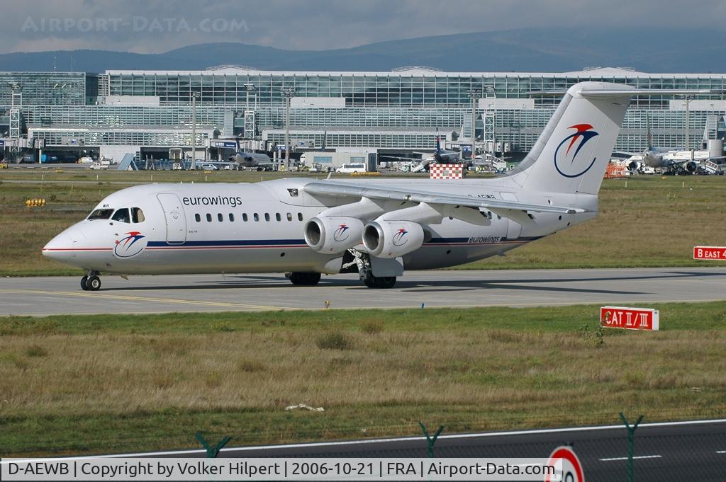 D-AEWB, 1990 British Aerospace BAe.146-300 C/N E3183, BAe 146-300 at fra