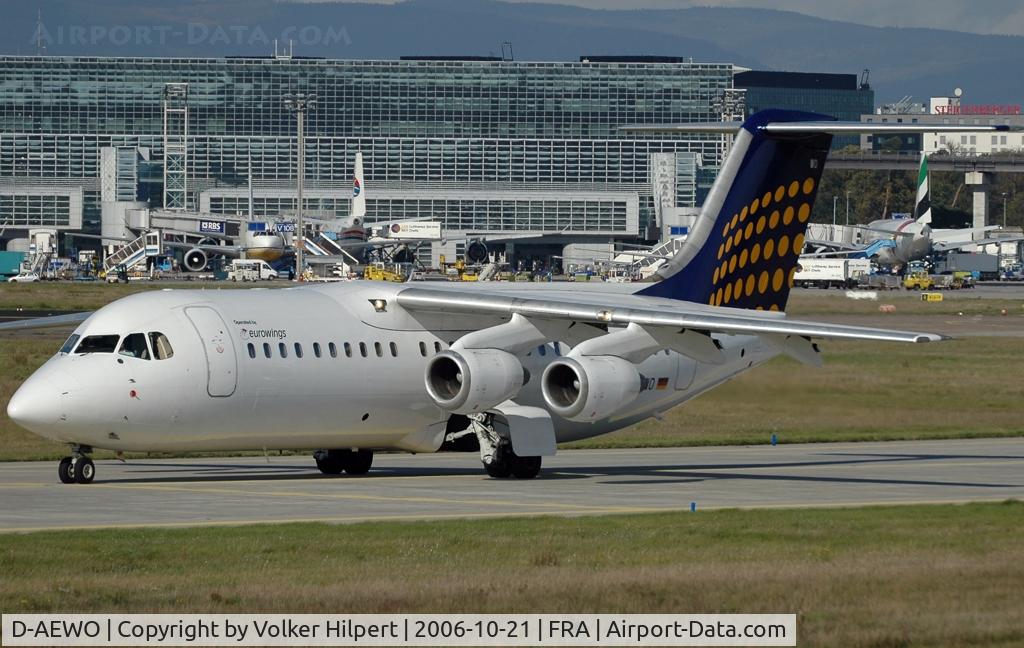 D-AEWO, 1990 British Aerospace BAe.146-300 C/N E3162, BAe 146-300 at fra