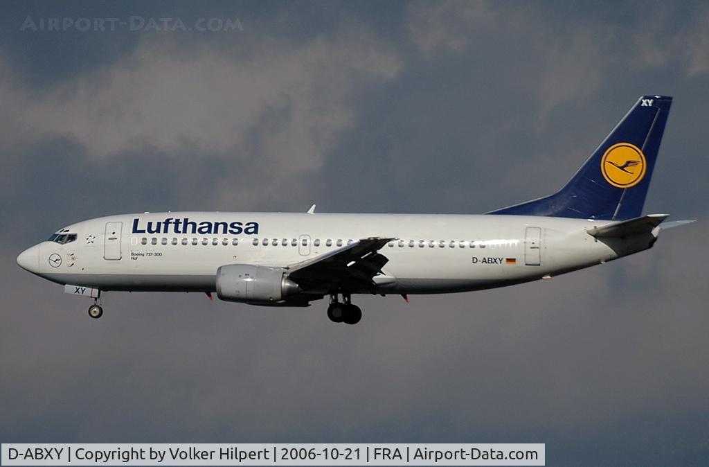 D-ABXY, 1989 Boeing 737-330 C/N 24563, Lufthansa 737-330