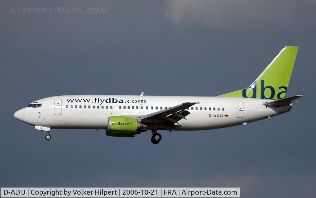 D-ADIJ, 1991 Boeing 737-3M8 C/N 25041, DBA 737-3M8