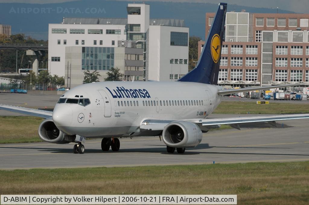 D-ABIM, 1991 Boeing 737-530 C/N 24937, Lufthansa 737-530