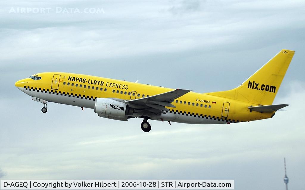 D-AGEQ, 1998 Boeing 737-75B C/N 28103, HLX 737-75B