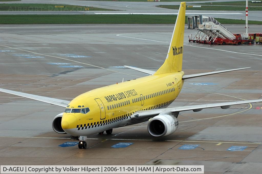 D-AGEU, 1998 Boeing 737-75B C/N 28104, HLX 737-75B
