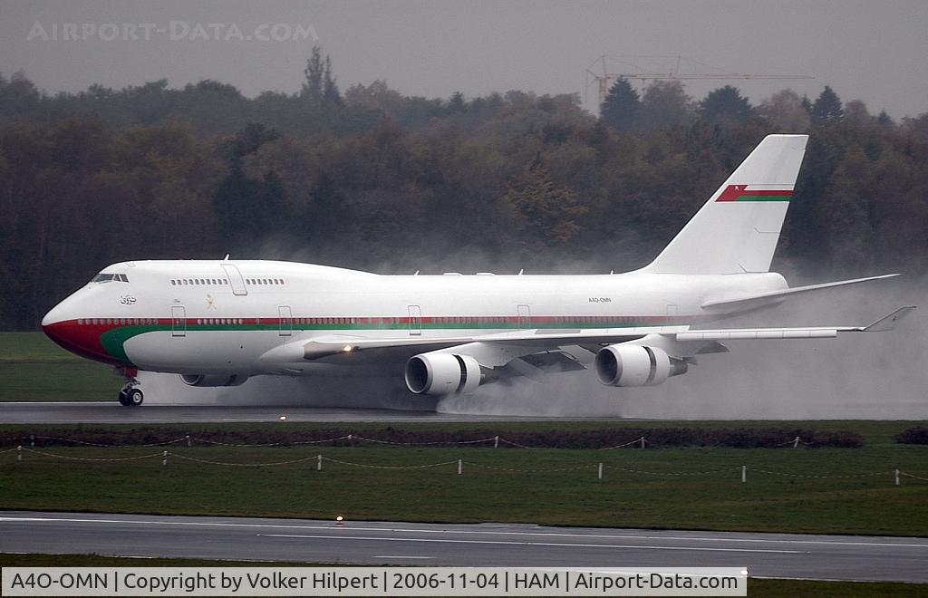 A4O-OMN, 2001 Boeing 747-430 C/N 32445, Oman Royal Flight 747-430