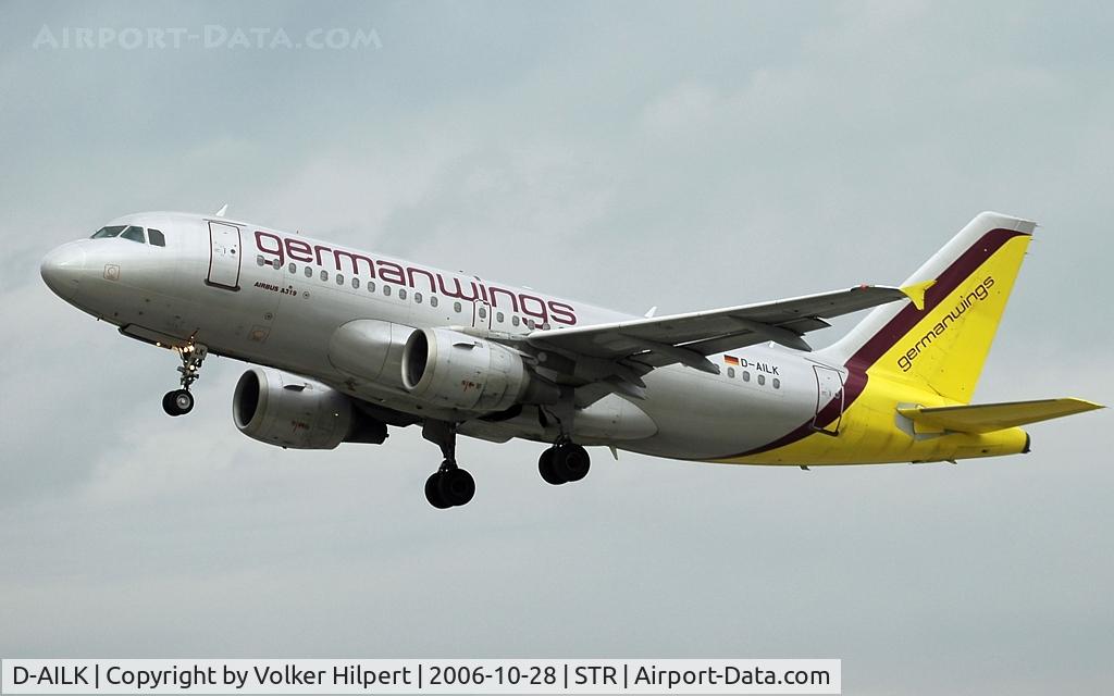 D-AILK, 1997 Airbus A319-114 C/N 679, Germanwings A319-114
