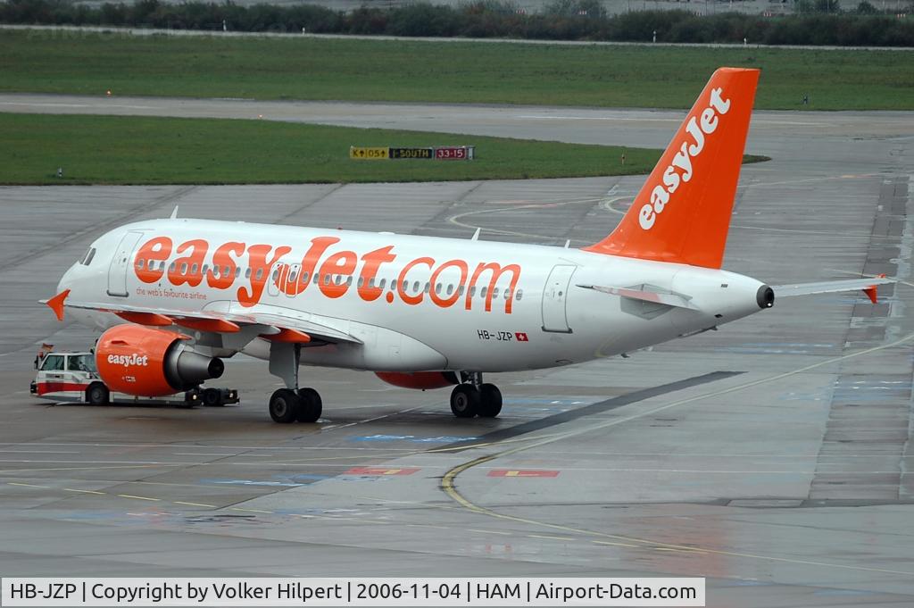 HB-JZP, 2005 Airbus A319-111 C/N 2427, Easyjet A319