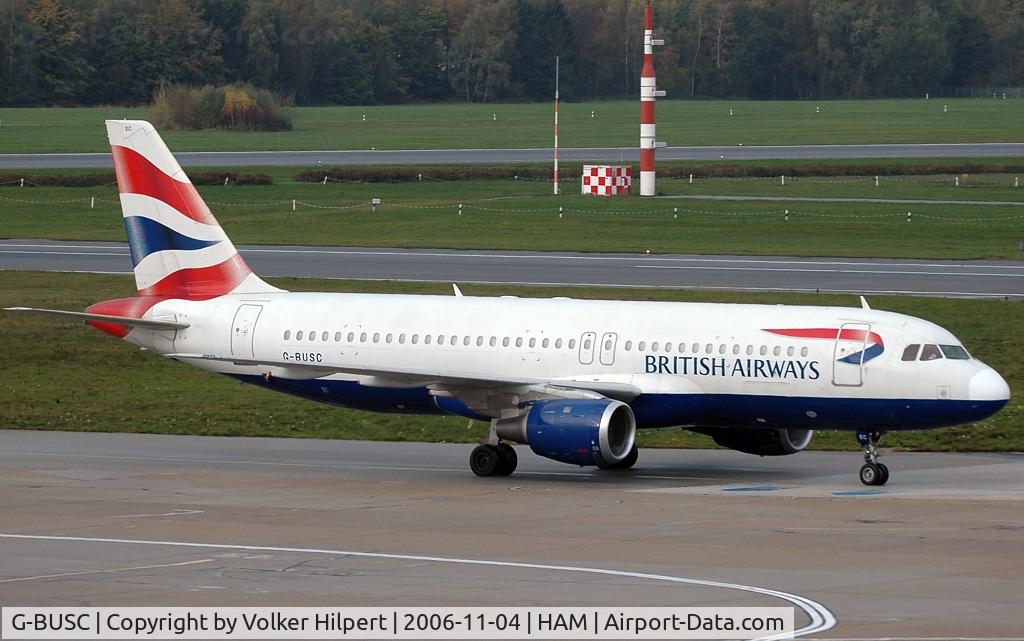 G-BUSC, 1987 Airbus A320-111 C/N 008, British Airways A319-111, arare Model 100 without winglets cn:008