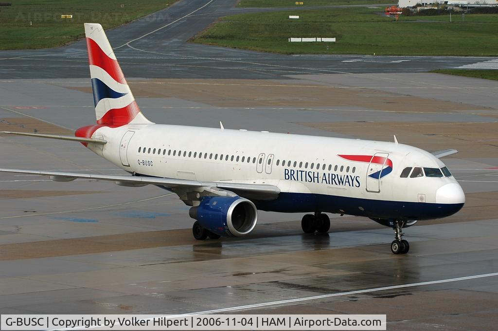 G-BUSC, 1987 Airbus A320-111 C/N 008, British Airways A319-111, arare Model 100 without winglets cn:008